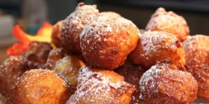 Je vous présente les beignets à l'orange fait maison simple et délicieux .