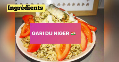 La délicieuse recette Nigérienne Gari une recette simple et facile à faire suivez les instructions dans la vidéo.