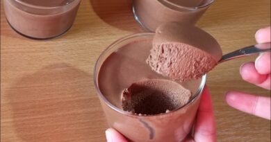 Un dessert au chocolat facile et rapide à faire avec seulement 1 œuf juste délicieux. Bon appétit.