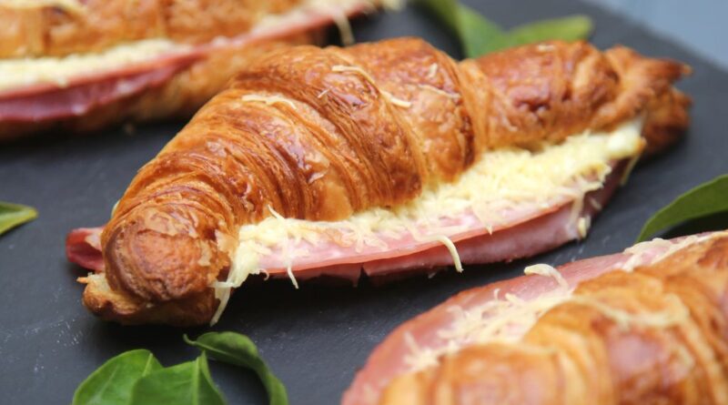 Recette de Croissants Jambon Fromage